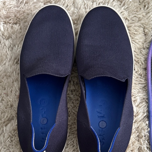 Rothy\'s The Sneaker Women\'s Size 10.5 Slip On Shoes Navy